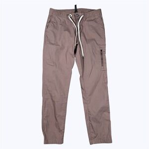 Vuori Ripstop Climber Pants Womens M Cedar Elastic Waist Hiking Drawstring